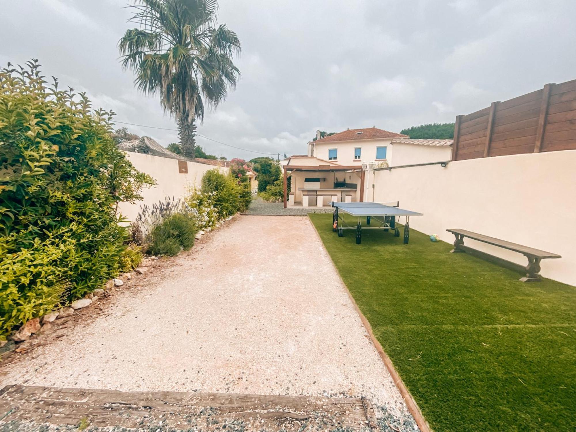 Reve D'Azur, 2 Chambres, Maison Julia En Bord De Mer A La Nartelle, Piscine Partagee, Parking & Terrasse Bbq, Wifi Et Draps Inclus Plage A Pied 생트막시메 외부 사진